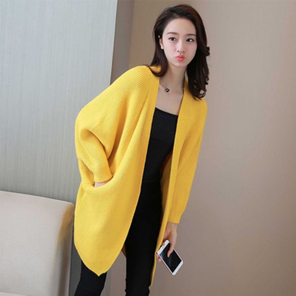 2021 new korean style cardigan women spring autumn long batwing sleeve solid ladies casual sweaters pockets knitted wear for female d089, White;black
2021 new korean style cardigan women spring autumn long batwing sleeve solid ladies casual sweaters pockets knitted wear for female d089, White;black