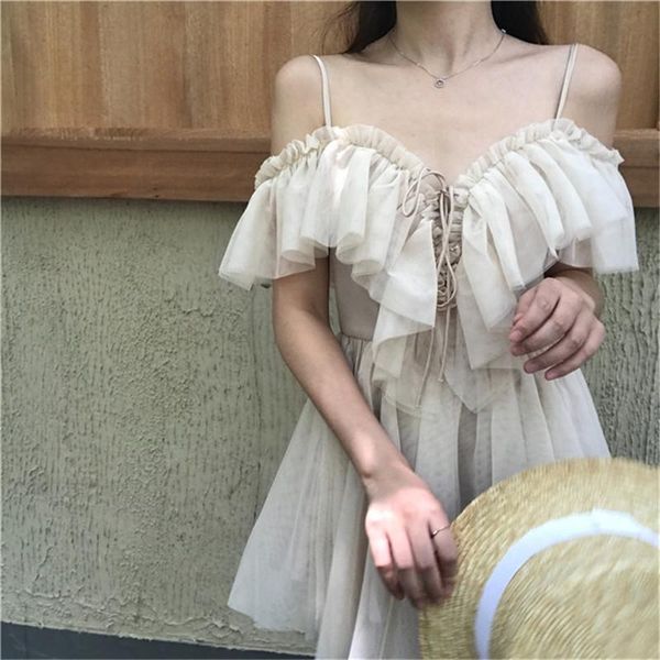 summer women lace dress sweet vintage a-line up mini fashion v-neck ruffles high-waist ladies solid daily casual dresses, Black;gray
summer women lace dress sweet vintage a-line up mini fashion v-neck ruffles high-waist ladies solid daily casual dresses, Black;gray