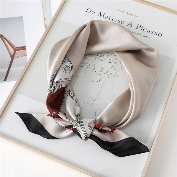 scarves silk square scarf fashion lady hair band print shawl and wraps headband women bandana neckerchief large hijab female accessories, Blue;gray
scarves silk square scarf fashion lady hair band print shawl and wraps headband women bandana neckerchief large hijab female accessories, Blue;gray