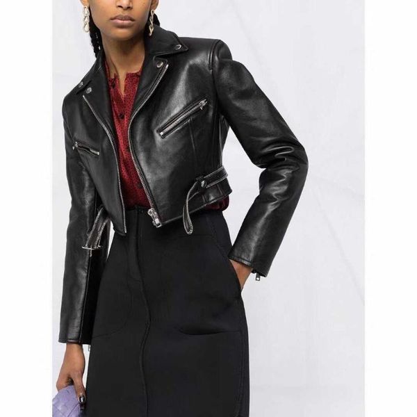 women's leather & faux coats woman 2021 natural 100% sheepskin jackets female windbreaker overcoat h318, Black
women's leather & faux coats woman 2021 natural 100% sheepskin jackets female windbreaker overcoat h318, Black