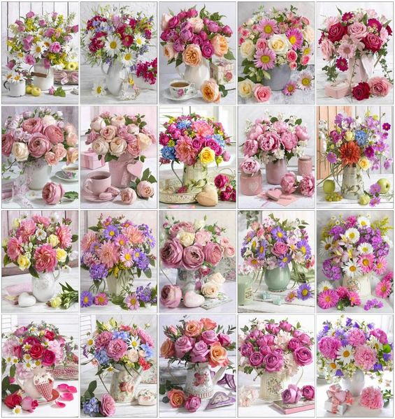 paintings azqsd diy oil painting drawing on canvas flower art frameless by numbers rose handpainted wall decor gift
paintings azqsd diy oil painting drawing on canvas flower art frameless by numbers rose handpainted wall decor gift