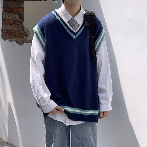 2021 new pure-colored college-style winter coats casual blouses fashion sleeveless sweater vest -2xl clothes dm9r, White;black
2021 new pure-colored college-style winter coats casual blouses fashion sleeveless sweater vest -2xl clothes dm9r, White;black