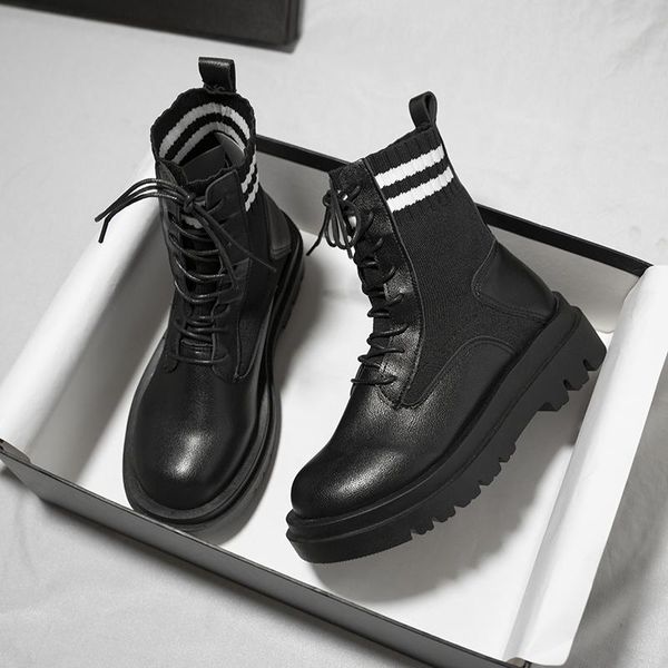 boots 2021 weaving round toe combat black platform ladies fashion chunky autumn lace up ankle for women shoes
boots 2021 weaving round toe combat black platform ladies fashion chunky autumn lace up ankle for women shoes