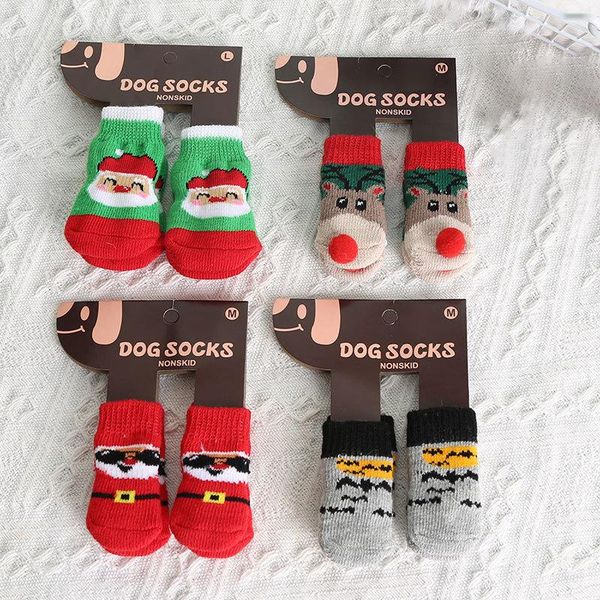 dog apparel cat socks 4 pcs non-slip christmas shoes festival themed woven protector knitting pet supplies for floor indoor
dog apparel cat socks 4 pcs non-slip christmas shoes festival themed woven protector knitting pet supplies for floor indoor