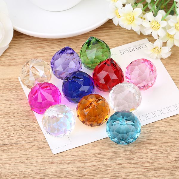 30mm colorful crystal ball beads home decor rainbow pendants maker hanging crystals for windows curtain
30mm colorful crystal ball beads home decor rainbow pendants maker hanging crystals for windows curtain