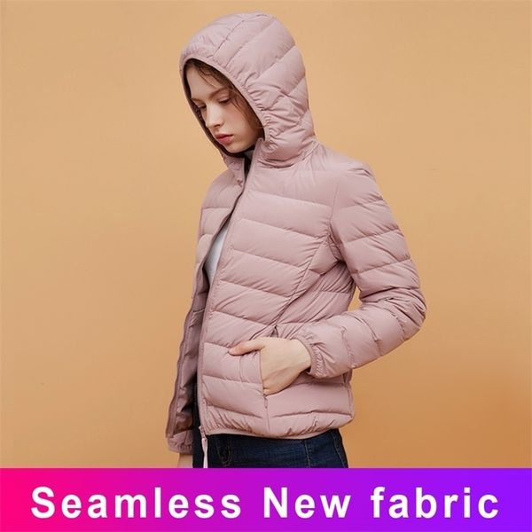 winter women ultralight thin down jacket hooded jackets warm coat parka lightweight padded women's spring 210925, Black
winter women ultralight thin down jacket hooded jackets warm coat parka lightweight padded women's spring 210925, Black