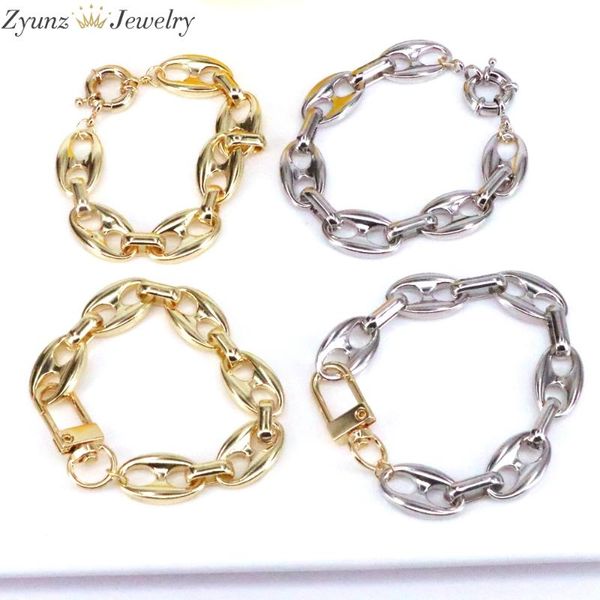 link, chain 5pcs, coffee beans link bracelet for men women metal gold silver color fashion jewelry gift, Black
link, chain 5pcs, coffee beans link bracelet for men women metal gold silver color fashion jewelry gift, Black