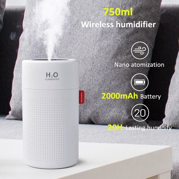 humidifiers 2000mah battery wireless air humidifier aromatherapy h2o electric humidificador ultrasonic aroma diffuser mist maker for home
humidifiers 2000mah battery wireless air humidifier aromatherapy h2o electric humidificador ultrasonic aroma diffuser mist maker for home