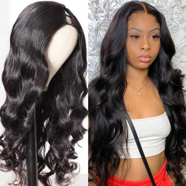 lx brand body wave u part wigs for women malaysian hair wig body wave human hair wigs 150% density middle u shape wigs remy glueless wigsfac, Black
lx brand body wave u part wigs for women malaysian hair wig body wave human hair wigs 150% density middle u shape wigs remy glueless wigsfac, Black