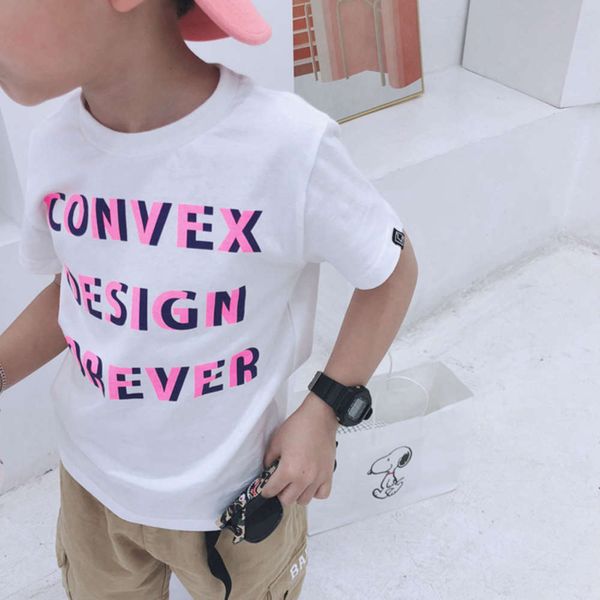 400-200 fashion over cx fluorescent printed children's t-shirt, Blue
400-200 fashion over cx fluorescent printed children's t-shirt, Blue