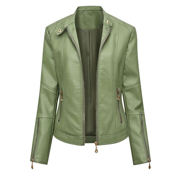 women's jackets autumn winter warm jacket for women zipper casual leather soft motorcycle short abrigos mujer invierno chaqueta, Black;brown
women's jackets autumn winter warm jacket for women zipper casual leather soft motorcycle short abrigos mujer invierno chaqueta, Black;brown