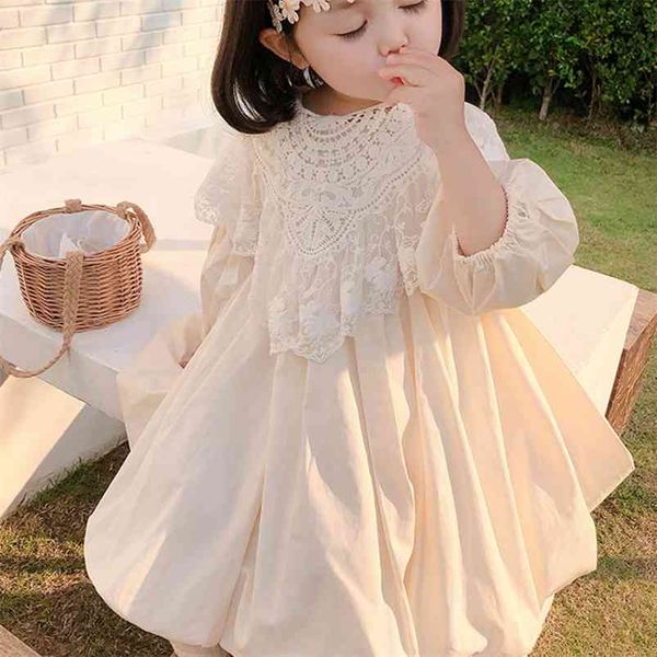 spring autumn girls dress lace collar detachable fairy long sleeve princess baby kids clothes children's clothing 210625, Red;yellow
spring autumn girls dress lace collar detachable fairy long sleeve princess baby kids clothes children's clothing 210625, Red;yellow