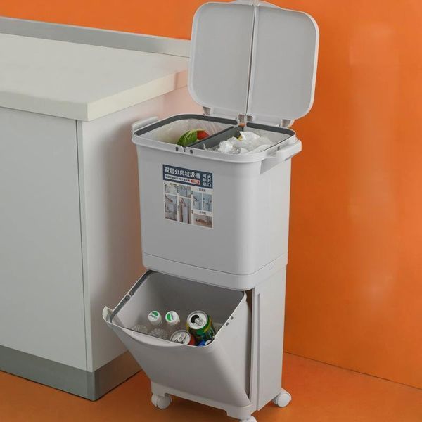 2 layers classification trash can kitchen plastic dustbin wet and dry push button recycle stacked sorting rubbish bin zm223
2 layers classification trash can kitchen plastic dustbin wet and dry push button recycle stacked sorting rubbish bin zm223