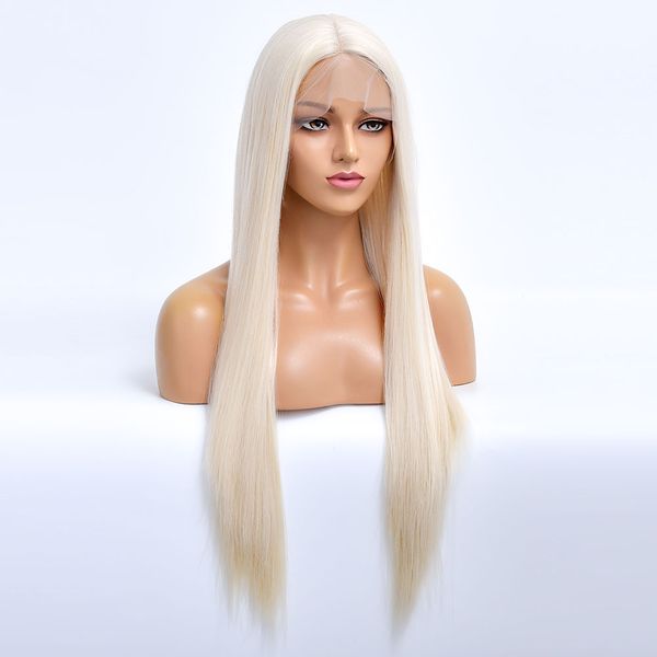 costume accessories blonde long silky stright hair synthetic wig for black women daily t part lace front heat resistant female natural fiber, Silver
costume accessories blonde long silky stright hair synthetic wig for black women daily t part lace front heat resistant female natural fiber, Silver