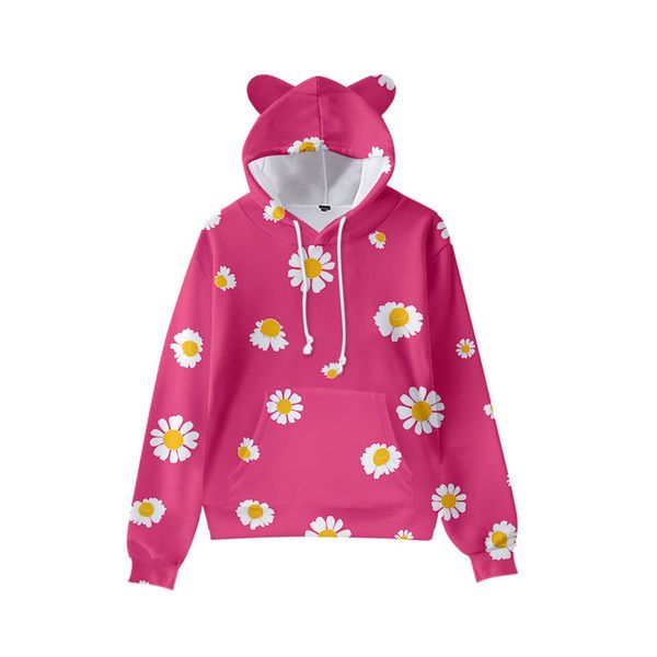 daisy print cute boy girl clothes hooded 3d printed hooded sweater autumn early winter ears hooded pullover, Black
daisy print cute boy girl clothes hooded 3d printed hooded sweater autumn early winter ears hooded pullover, Black