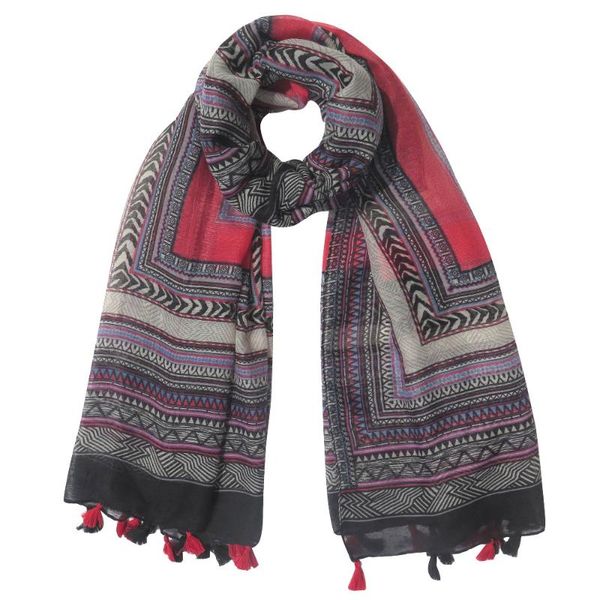 scarves fashion aztec tribal pattern print women's large scarf shawl wrap with tassels, Blue;gray
scarves fashion aztec tribal pattern print women's large scarf shawl wrap with tassels, Blue;gray