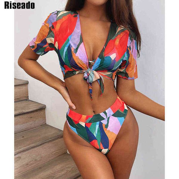 riseado high waist bikini push up swimsuit 3 pieces swimwear women mesh beach cover up summer knotted bathing suits, White;black
riseado high waist bikini push up swimsuit 3 pieces swimwear women mesh beach cover up summer knotted bathing suits, White;black