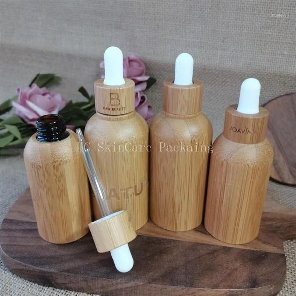 storage bottles & jars 15/30/50mleco friendly bamboo bottle dropper pipette amber glass inner black/ white rubber cap empty cosmetic contain
storage bottles & jars 15/30/50mleco friendly bamboo bottle dropper pipette amber glass inner black/ white rubber cap empty cosmetic contain
