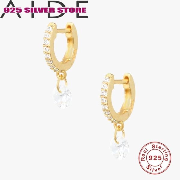 hoop & huggie aide 925 sterling silver gold color circle creole earrings minimalist zircon round for women girl wedding, Golden;silver
hoop & huggie aide 925 sterling silver gold color circle creole earrings minimalist zircon round for women girl wedding, Golden;silver