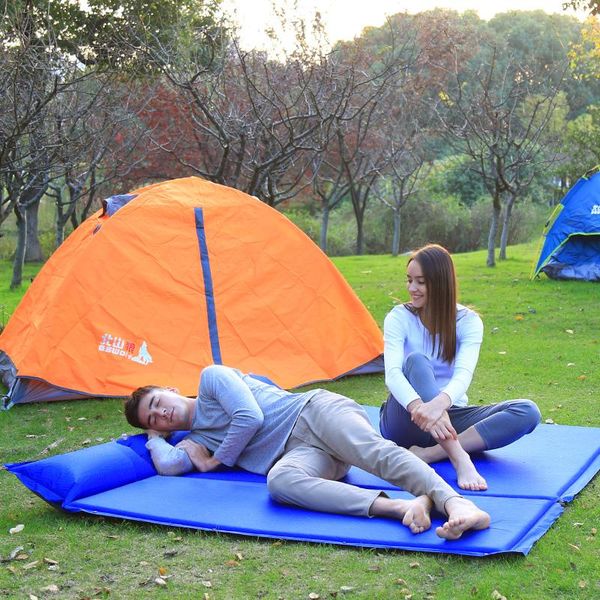 self inflating bswolf sleeping pad moisture-proof camping mattress pad, insulated sleeping mat for tent & family camping
self inflating bswolf sleeping pad moisture-proof camping mattress pad, insulated sleeping mat for tent & family camping