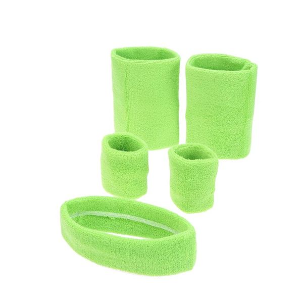 elbow & knee pads 5pcs sweatbands set stretchy sports headband wristbands pad for men and women green, Black;gray
elbow & knee pads 5pcs sweatbands set stretchy sports headband wristbands pad for men and women green, Black;gray