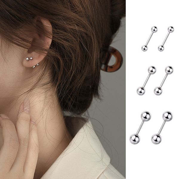 difeng 999 sterling sier screw earrings female raised earhole earstick double head buckle earbone nail sier small earrings, Golden
difeng 999 sterling sier screw earrings female raised earhole earstick double head buckle earbone nail sier small earrings, Golden