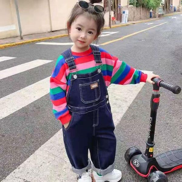 clothing sets girls autumn denim suspenders suit korean style western casual fashionable wide-leg pants, White
clothing sets girls autumn denim suspenders suit korean style western casual fashionable wide-leg pants, White