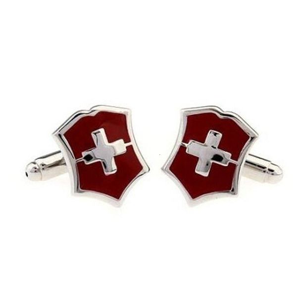 red cross sleeve men's shield cross cufflinks cufflinks accessories blwjyp, Red;brown
red cross sleeve men's shield cross cufflinks cufflinks accessories blwjyp, Red;brown