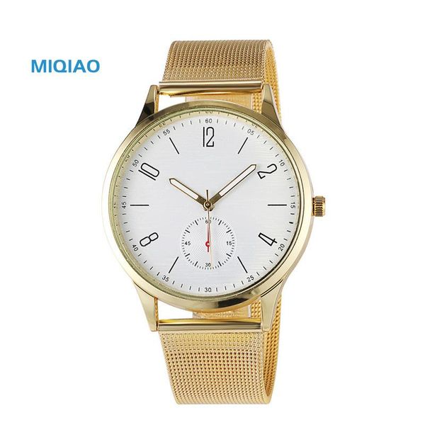 wristwatches 2021 watches men super slim mesh stainless steel strap miqiao casual quartz clock ladies wristwatch w40, Slivery;brown
wristwatches 2021 watches men super slim mesh stainless steel strap miqiao casual quartz clock ladies wristwatch w40, Slivery;brown