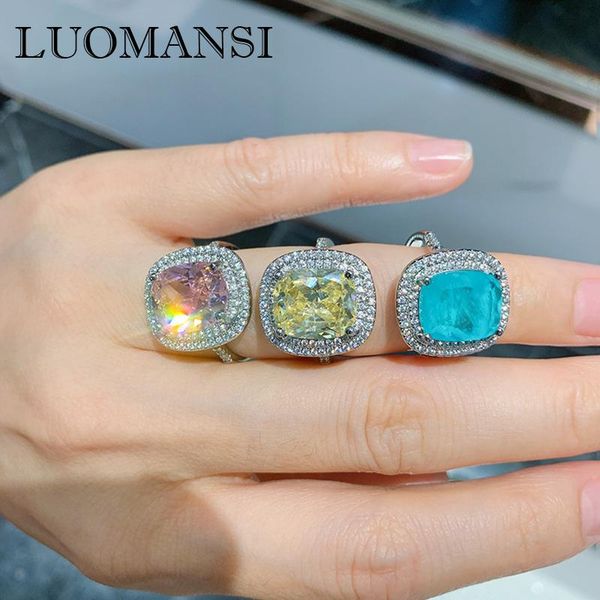 cluster rings luomansi square super flash 10*12 zircon ring s925 silver woman jewelry open party wedding wholesale, Golden;silver
cluster rings luomansi square super flash 10*12 zircon ring s925 silver woman jewelry open party wedding wholesale, Golden;silver