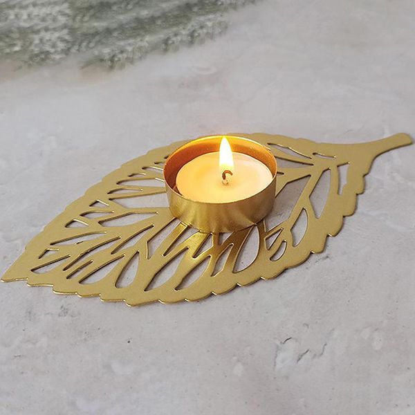 candle holders creative golden leaf wrought iron holder small hollow romantic candlelight dinner home decoration ornament
candle holders creative golden leaf wrought iron holder small hollow romantic candlelight dinner home decoration ornament