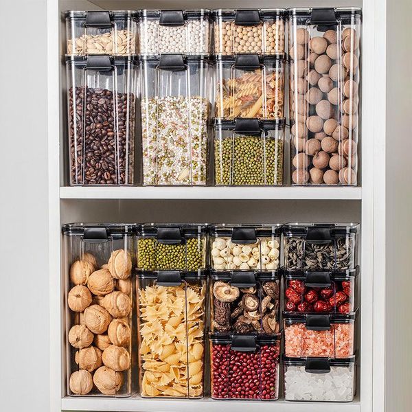 storage bottles & jars 1800ml transparent plastic jar kitchen fridge container whole grains nut spice tank containers set
storage bottles & jars 1800ml transparent plastic jar kitchen fridge container whole grains nut spice tank containers set