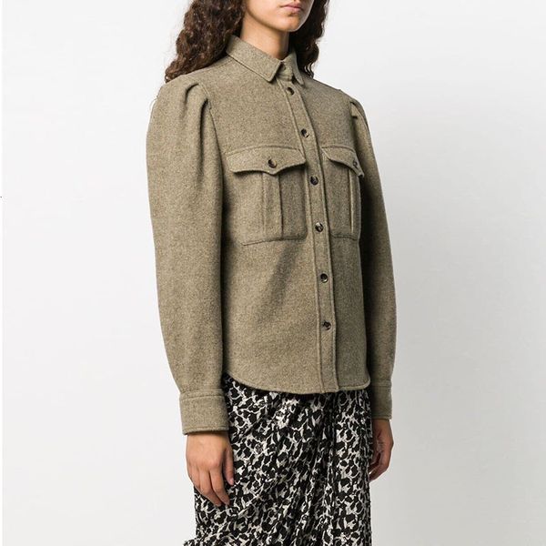 2021 hairy shirt jacket new army green cardigan single-breasted bubble long-sleeved coat r4ku, Black;brown
2021 hairy shirt jacket new army green cardigan single-breasted bubble long-sleeved coat r4ku, Black;brown