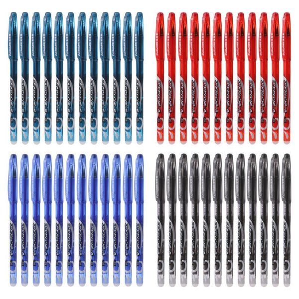gel pens 12pcs 0.5mm erasable pen red blue black refill ink set school office supplies stationery student kids gift
gel pens 12pcs 0.5mm erasable pen red blue black refill ink set school office supplies stationery student kids gift