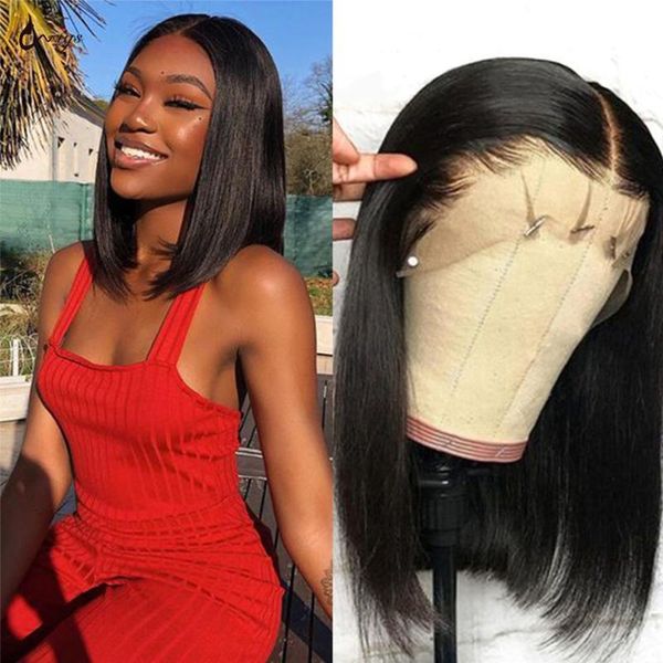 lace wigs uwigs straight front wig bob transparent human hair for women 4x4 closure pre plucked, Black;brown
lace wigs uwigs straight front wig bob transparent human hair for women 4x4 closure pre plucked, Black;brown