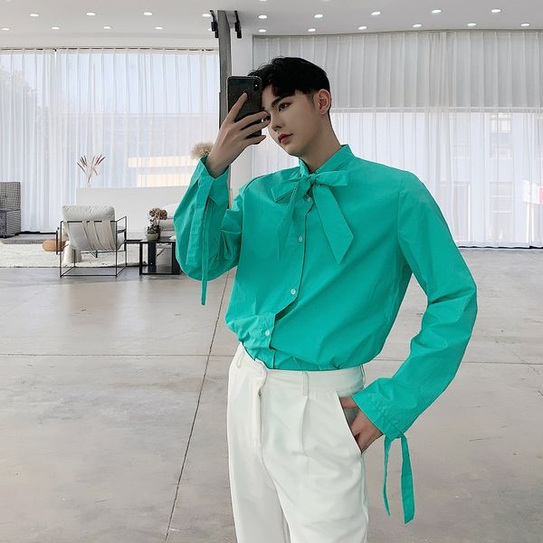 mens long sleeve loose shirt spring autumn stain fabric england style shirts with bot tie fashion casual 3 colors, Black;red
mens long sleeve loose shirt spring autumn stain fabric england style shirts with bot tie fashion casual 3 colors, Black;red