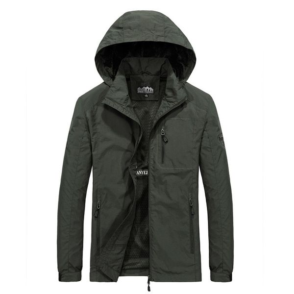 men's windbreaker jackets waterproof military hooded water proof wind breaker casual coat male clothing autumn jackets men 211105, Black;brown
men's windbreaker jackets waterproof military hooded water proof wind breaker casual coat male clothing autumn jackets men 211105, Black;brown
