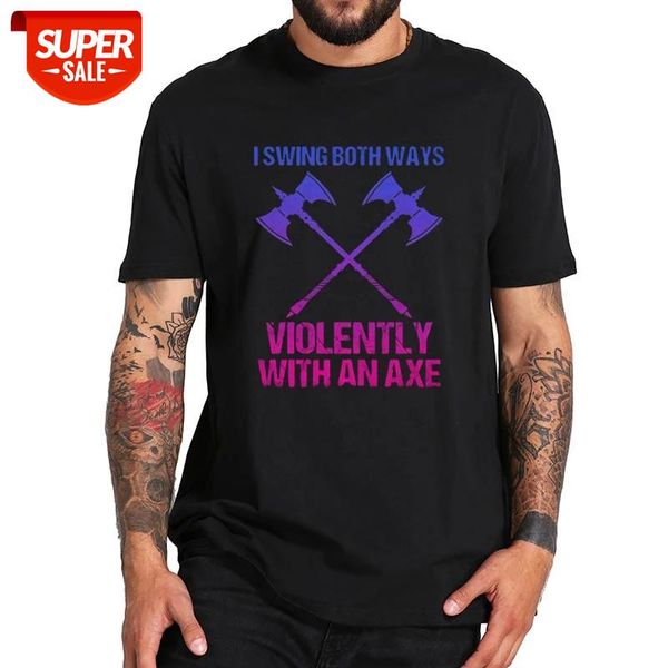 i swing both ways violently with an axe t shirt viking tshirt 100% cotton digital print basic tee #p67v, White;black
i swing both ways violently with an axe t shirt viking tshirt 100% cotton digital print basic tee #p67v, White;black