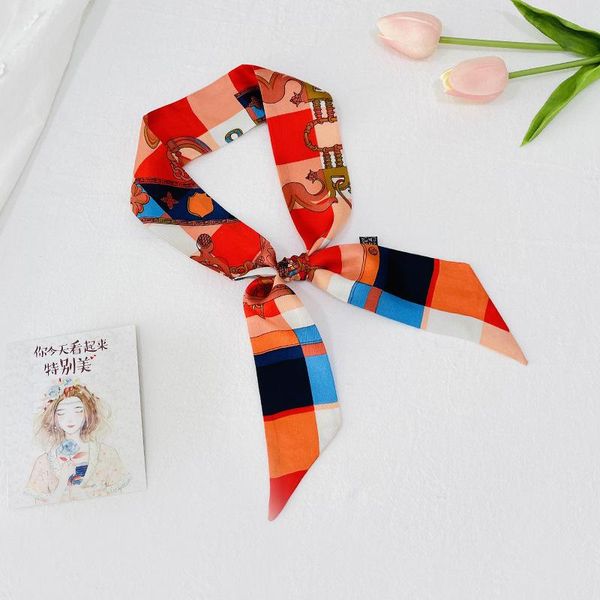 scarves luxury 100% silk scarf twill ribbon summer fall women fashion printed kerchief head neck hairband turban 85x5cm, Blue;gray
scarves luxury 100% silk scarf twill ribbon summer fall women fashion printed kerchief head neck hairband turban 85x5cm, Blue;gray