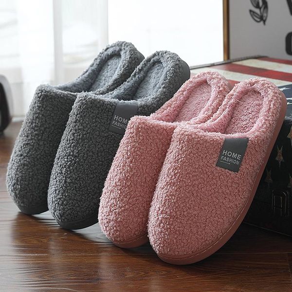 slippers winter warm flock plush women house furry fur non-slip soft sole couples bedroom shoes slides, Black
slippers winter warm flock plush women house furry fur non-slip soft sole couples bedroom shoes slides, Black