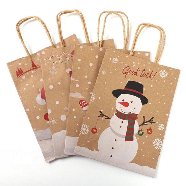 1pc multifuntion christmas paper bag 16*22*8cm festival gift bags with handles christmas party supplies for event party
1pc multifuntion christmas paper bag 16*22*8cm festival gift bags with handles christmas party supplies for event party