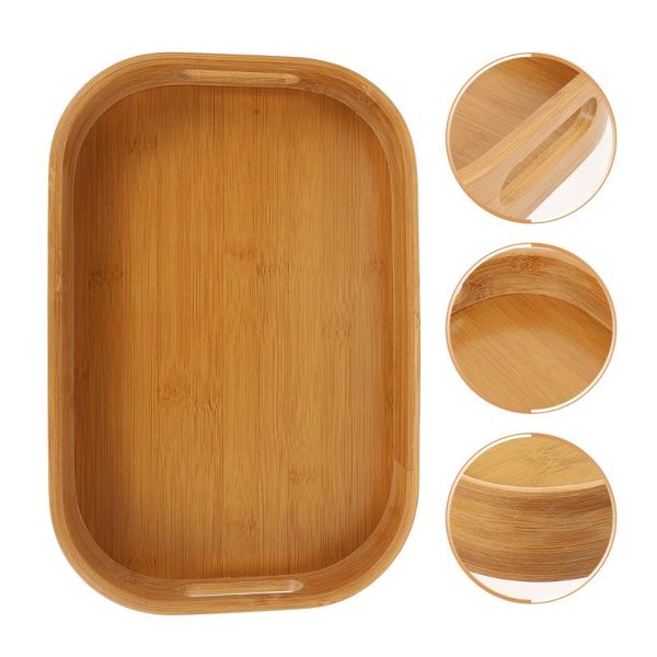 kitchen storage & organization 1pc bamboo food serving tray breakfast practical
kitchen storage & organization 1pc bamboo food serving tray breakfast practical