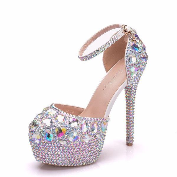 dress shoes wonen pumps fashion office waterproof platform hollow round toe thin heels 14cm high women's wedding, Black
dress shoes wonen pumps fashion office waterproof platform hollow round toe thin heels 14cm high women's wedding, Black