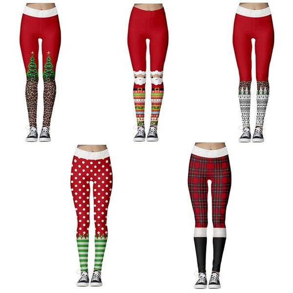 women's leggings women christmas fashion printed elastic high waist skinny stretch long pants female fitness trousers femme, Black
women's leggings women christmas fashion printed elastic high waist skinny stretch long pants female fitness trousers femme, Black