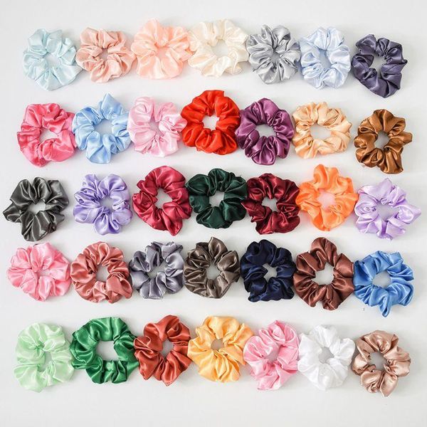 neck ties 20pcs korea satin elastic hair bands scrunch holder scrunchy solid color women girls headwear, Blue;purple
neck ties 20pcs korea satin elastic hair bands scrunch holder scrunchy solid color women girls headwear, Blue;purple