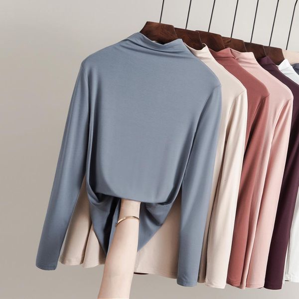 women's sweaters autumn fashion shirt, white female t-shirt, turtleneck, long sleeve, spring clothes mwj2, White;black
women's sweaters autumn fashion shirt, white female t-shirt, turtleneck, long sleeve, spring clothes mwj2, White;black