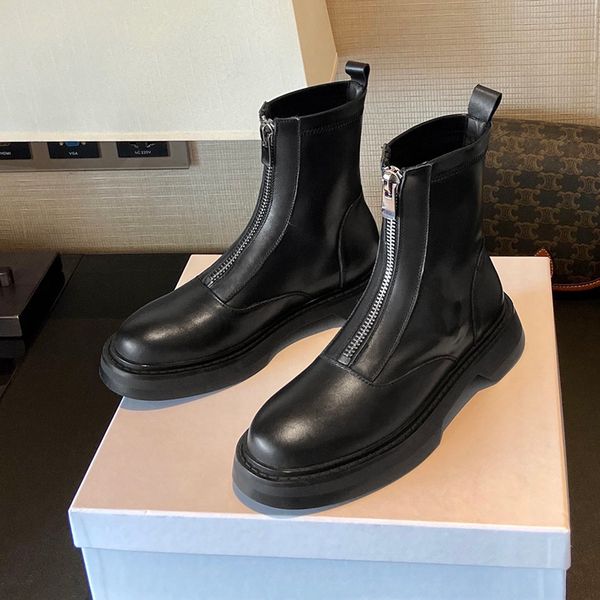 genuine leather women boots winter plus velvet woman shoe fashion female breathable cowhide bootie front zipper light black boot
genuine leather women boots winter plus velvet woman shoe fashion female breathable cowhide bootie front zipper light black boot