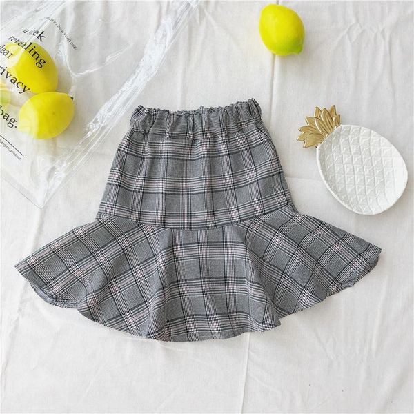 skirts owligbaby wholesale girls plaid autumn kids children clothes, Blue