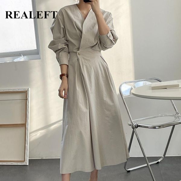 casual dresses realeft 2021 women's vintage dress autumn spring korean ol style solid v neck long sleeve high waist ladies female, Black;gray
casual dresses realeft 2021 women's vintage dress autumn spring korean ol style solid v neck long sleeve high waist ladies female, Black;gray