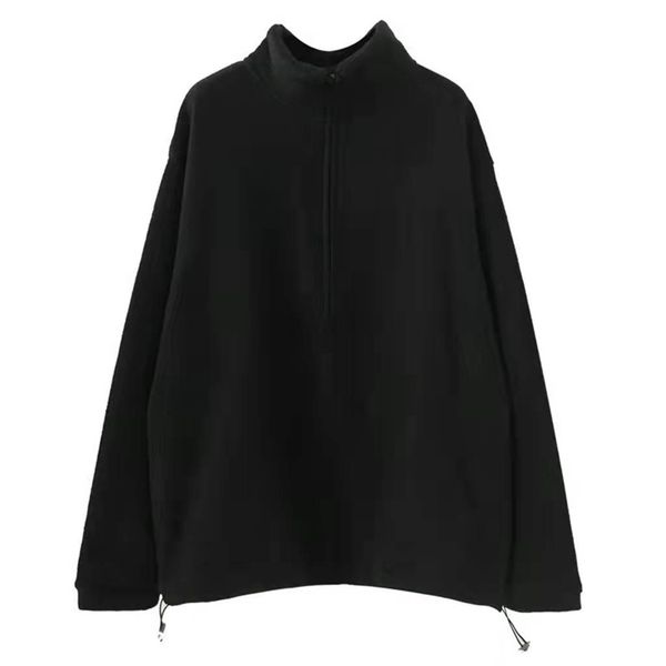 women's hoodies sweatshirts trendy brand semi zipper solid color fashion winter designer couple loose long sleeve casual sweater warm s, Black
women's hoodies sweatshirts trendy brand semi zipper solid color fashion winter designer couple loose long sleeve casual sweater warm s, Black